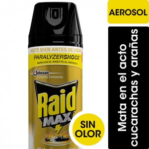 RAID MAX CUCARACHA AEROSOL 360cm3
